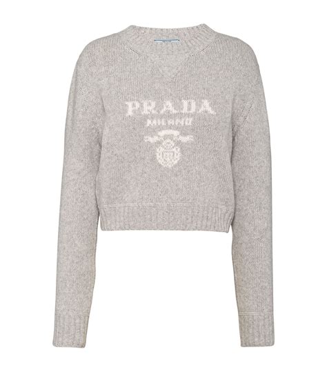 prada crop sweater